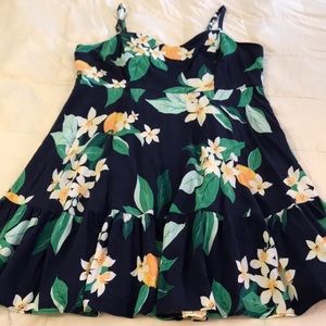 Old Navy XL navy lemon 🍋 sundress